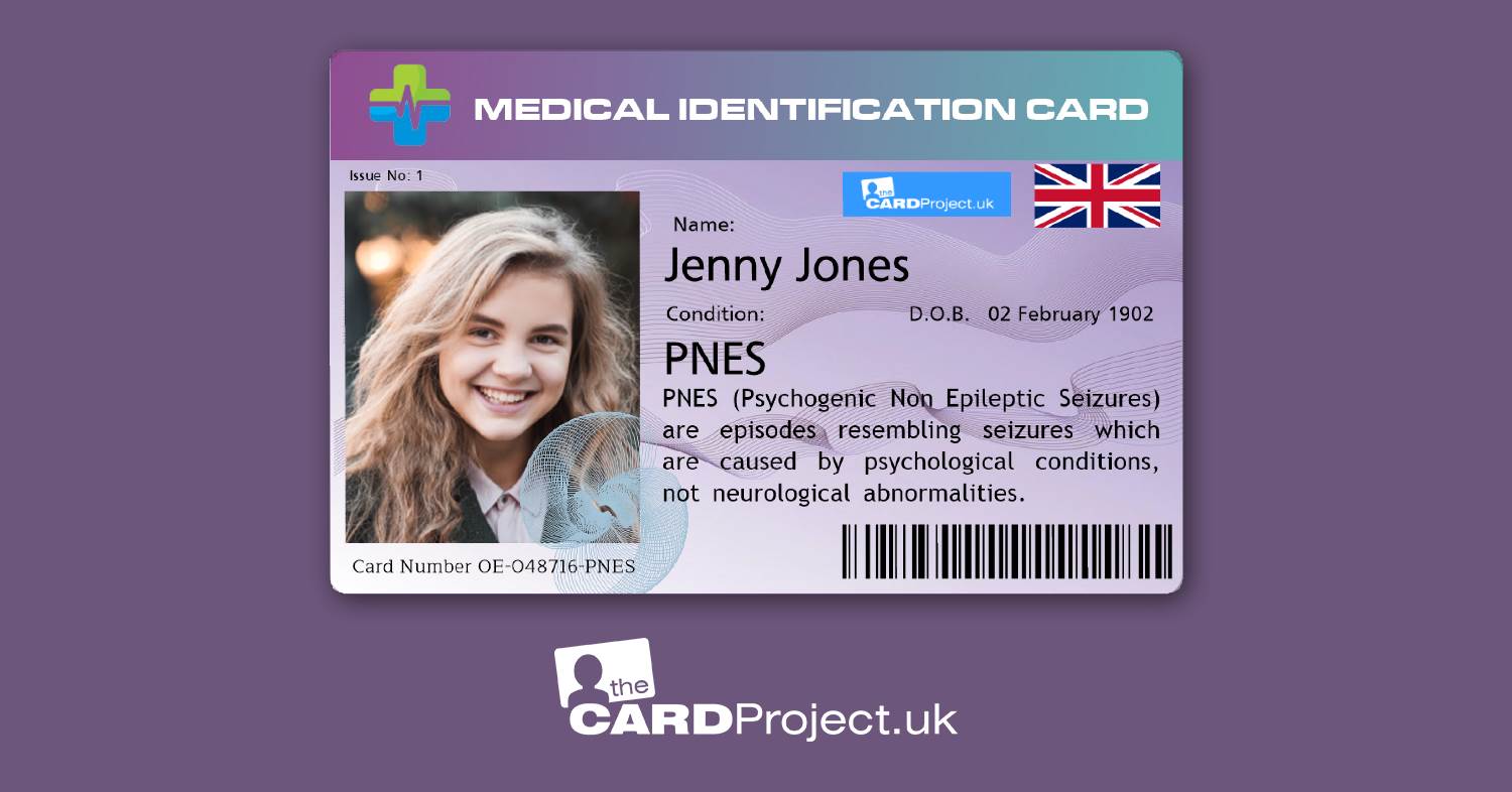 Premium PNES Medical ID Card  (FRONT)